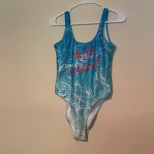 Chubbies women’s one piece swimming suit. Like new
